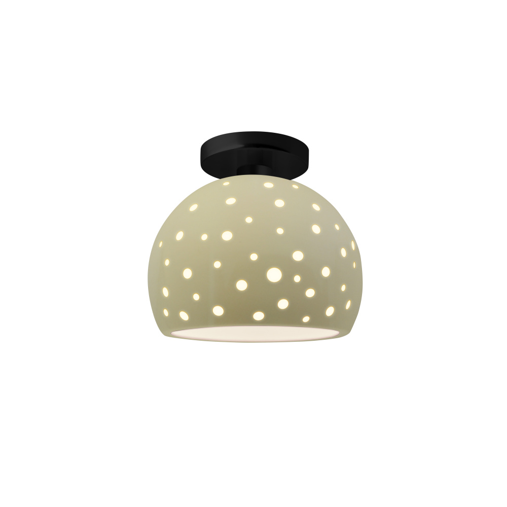 Perforated Small Globe Semi-Flush