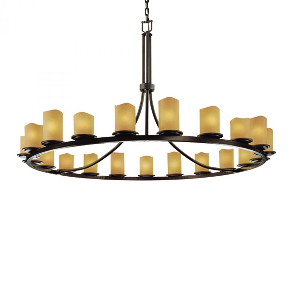 Dakota 21-Light 1-Tier Ring LED Chandelier