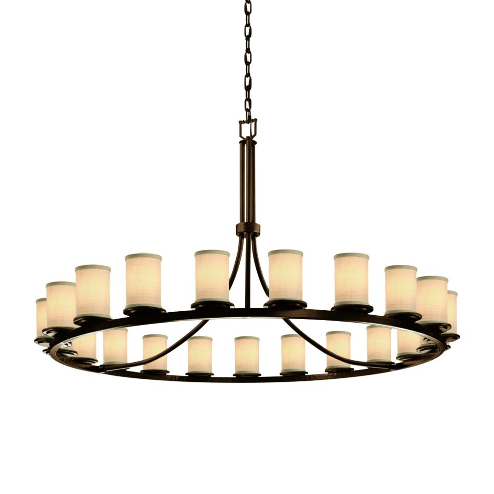 Dakota 21-Light 1-Tier Ring Chandelier