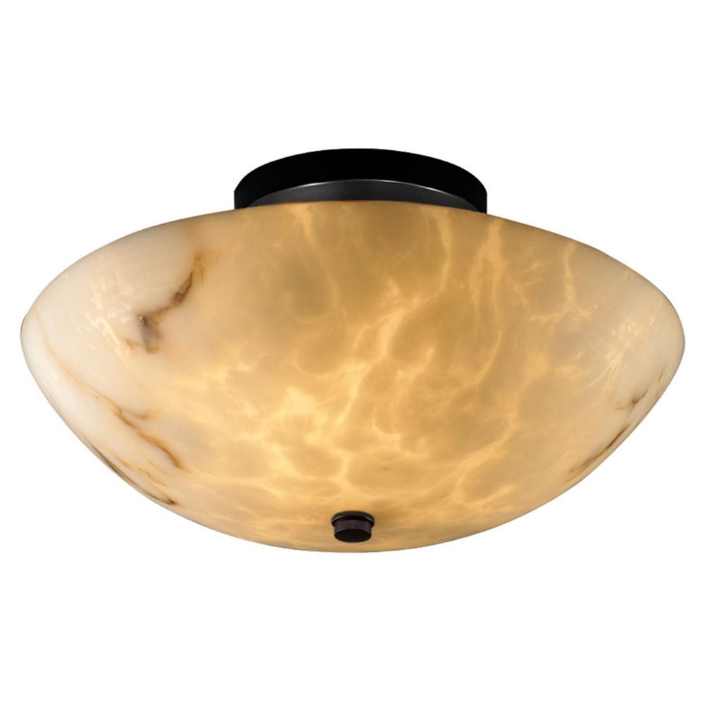 14" LED Semi-Flush Bowl