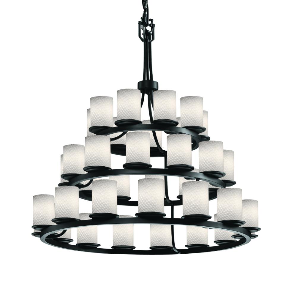 Dakota 36-Light 3-Tier Ring Chandelier