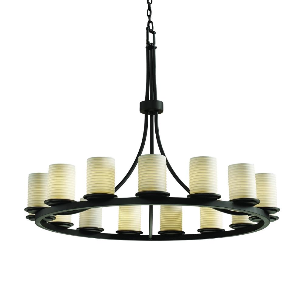 Dakota 15-Light 1-Tier Ring Chandelier