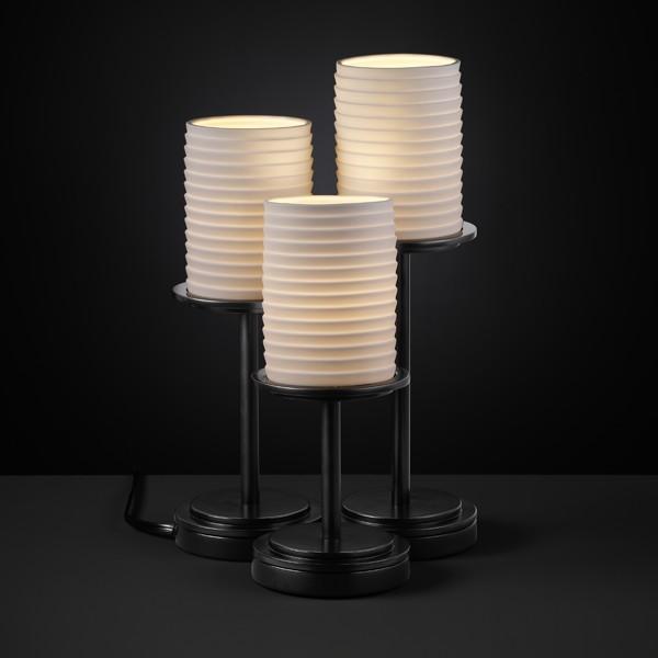 Dakota 3-Light LED Table Lamp