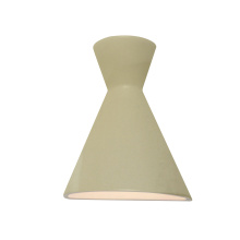 Justice Design Group CER-3100W-VAN - Retro LED Outdoor Wall Sconce - Closed Top