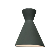 Justice Design Group CER-3105-PWGN - Retro LED Wall Sconce - Open Top and Bottom