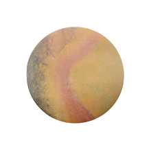 Justice Design Group CER-5105-SLHY - Medium 13" Round Backlit ADA Color Temperature Selectable LED Wall Sconce