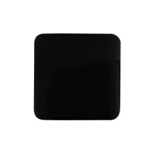 Justice Design Group CER-5112-BLK - Small 10" Square Backlit ADA Color Temperature Selectable LED Wall Sconce