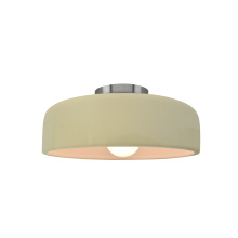 Justice Design Group CER-6340-VAN-NCKL - Small Spire Semi-Flush