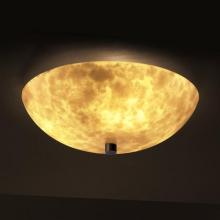 Justice Design Group CLD-9671-35-NCKL - 18" Semi-Flush Bowl w/ GU24-LED Lamping