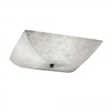 Justice Design Group CLD-9672-35-DBRZ - 24" Semi-Flush Bowl w/ GU24-LED Lamping