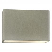 Justice Design Group CER-5659-CKC-LED2-2000 - Really Big ADA Wide Rectangle LED Wall Sconce - Open Top & Bottom