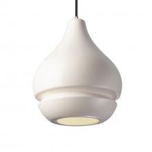 Justice Design Group CER-6400-MAT-ABRS-BKCD - Arabesque 1-Light Pendant
