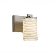 Justice Design Group POR-8441-10-SAWT-NCKL-LED1-700 - Era 1-Light LED Wall Sconce