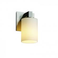 Justice Design Group FSN-8921-10-MROR-NCKL - Modular 1-Light Wall Sconce