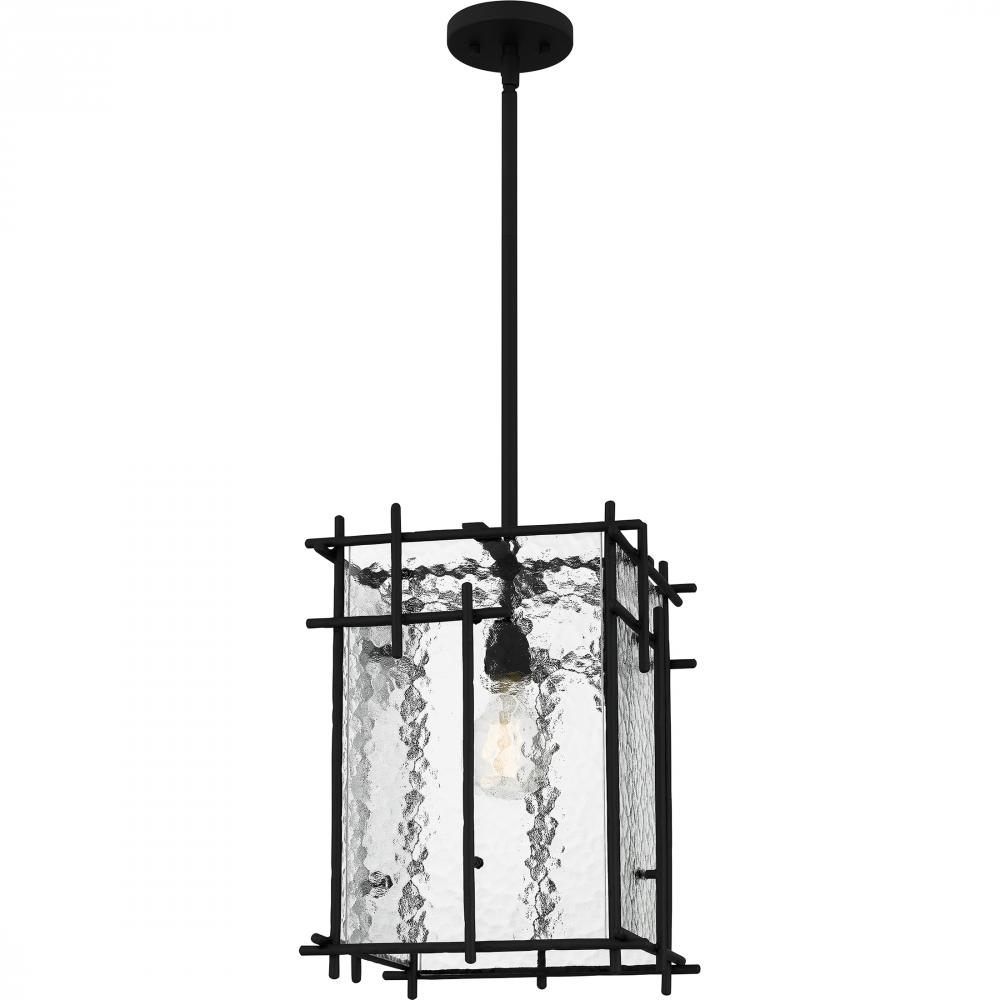 Daphne 1-Light Matte Black Pendant Light
