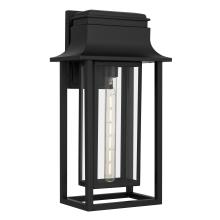 Quoizel GARN8410MBK - Garner 1-Light Matte Black Outdoor Wall Lantern