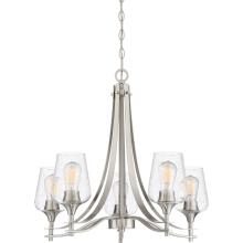 Quoizel TWE5005BN - Towne 5-Light Brushed Nickel Chandelier