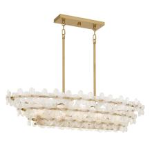 Quoizel WRIG542BRG - Wright 5-Light Brushed Gold Island Light