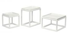 Oggetti Luce 47-TRAY OT/LG - TABLE, LG, TRAY, WHITE