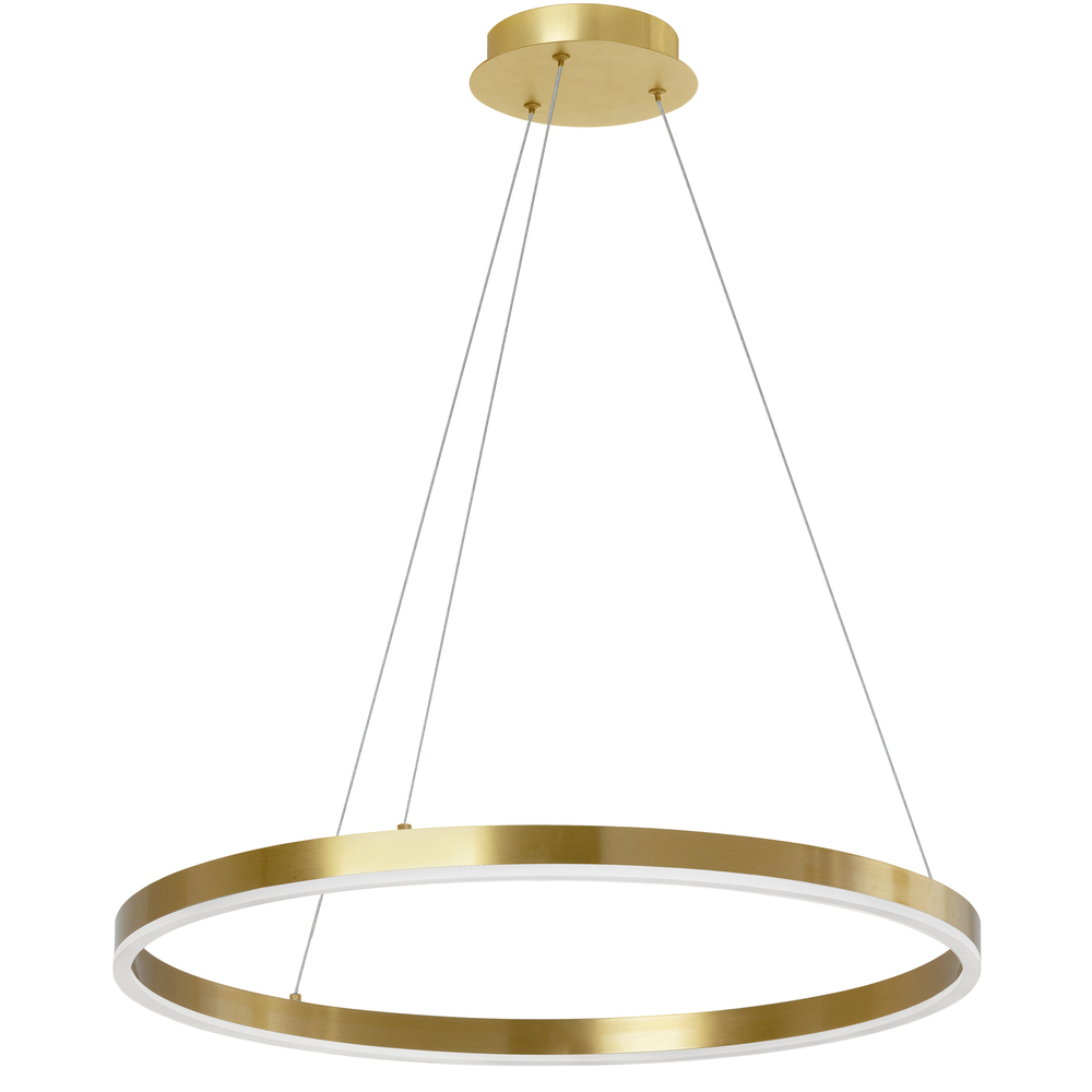 30W Chandelier, AGB w/ FR Acrylic Diffuser