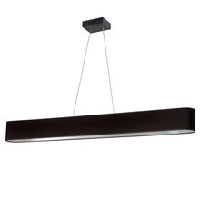 Dainolite AUB-R5030HP-MB-697 - 30W Horiz Pendant, Jtone BLK/SLV shade, MB