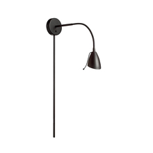 Dainolite DGUW224-MB - 1LT Halogen Wall Lamp, Matte Black