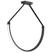 Dainolite REG-401LEDP-MB - 50W Pendant, MB w/ WH Silicone Diff