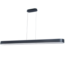 Dainolite WSH-7260LEDHP-MB - 60W Matte Black Horizontal Pendant w/ Faux Alabaster