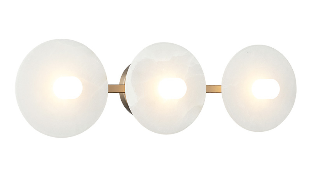Monument Wall Sconce Champagne Gold