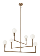 Matteo Lighting C64806AGOP - Candlestix Chandelier