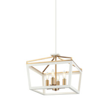 Matteo Lighting C67004WHAG - Mavonshire Chandelier