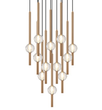 Matteo Lighting C68912AG - WINDCHIMER Pendant
