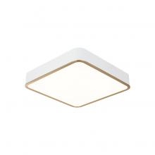 Matteo Lighting M10545WHAG - Ainslay Ceiling Mount