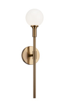 Matteo Lighting W64801AGOP - Candlestix Wall Sconce