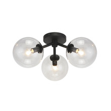 Matteo Lighting X81703BKCL - Novo Ceiling Mount