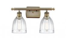 Innovations Lighting 516-2W-AB-G442 - Brookfield - 2 Light - 16 inch - Antique Brass - Bath Vanity Light