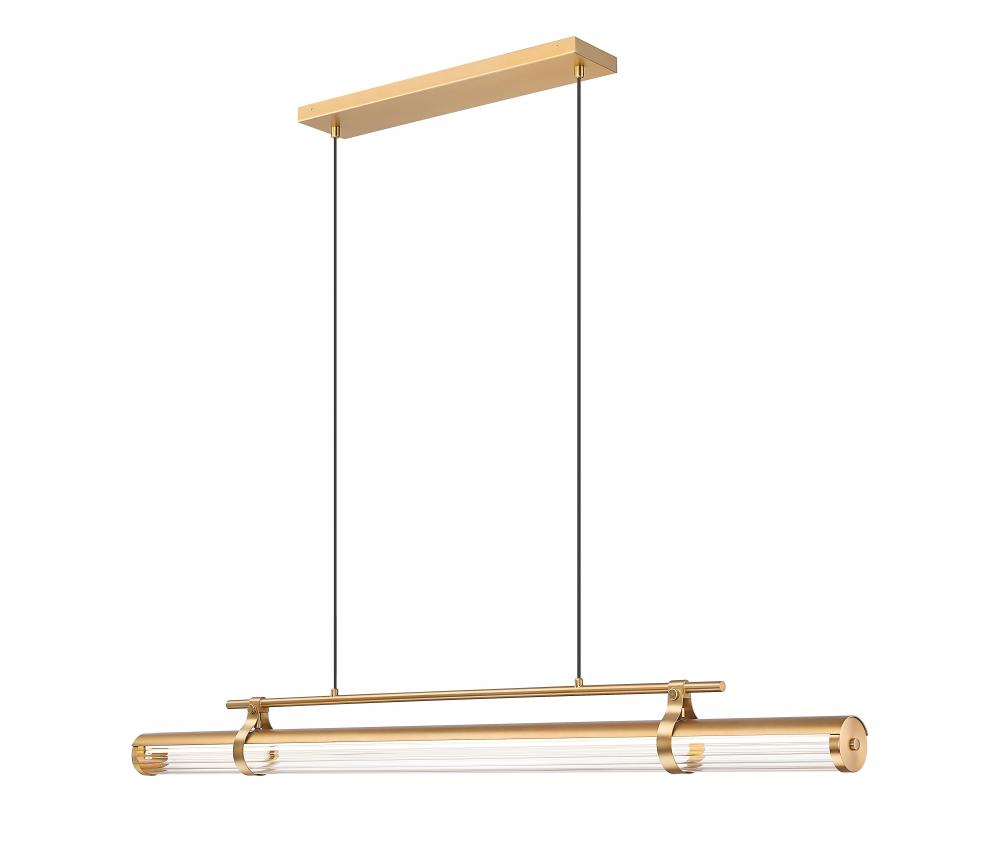 1 Light Linear Chandelier