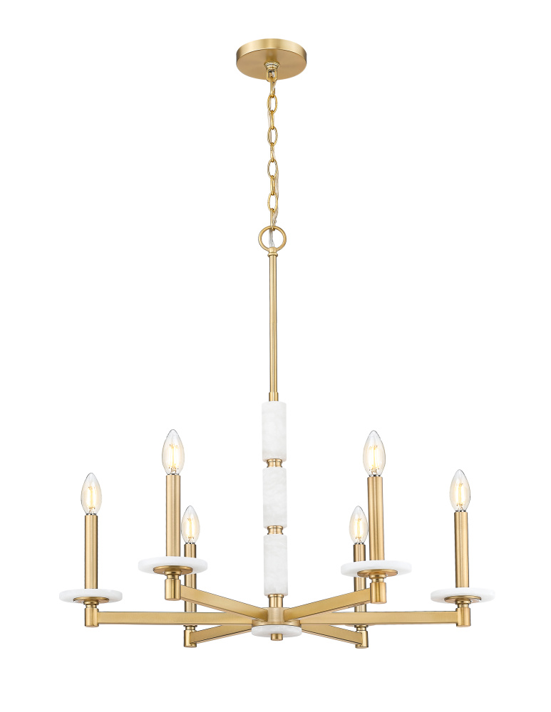 6 Light Chandelier
