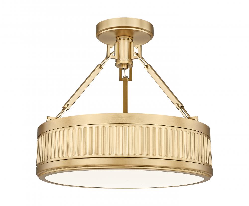 1 Light Semi Flush Mount