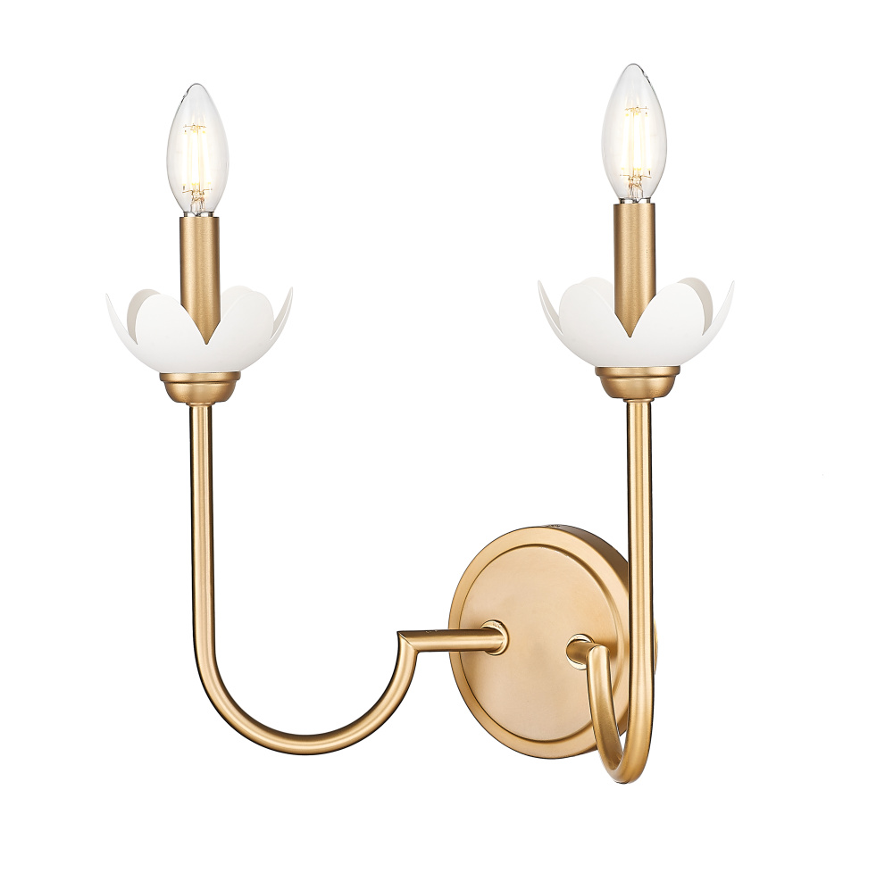 2 Light Wall Sconce