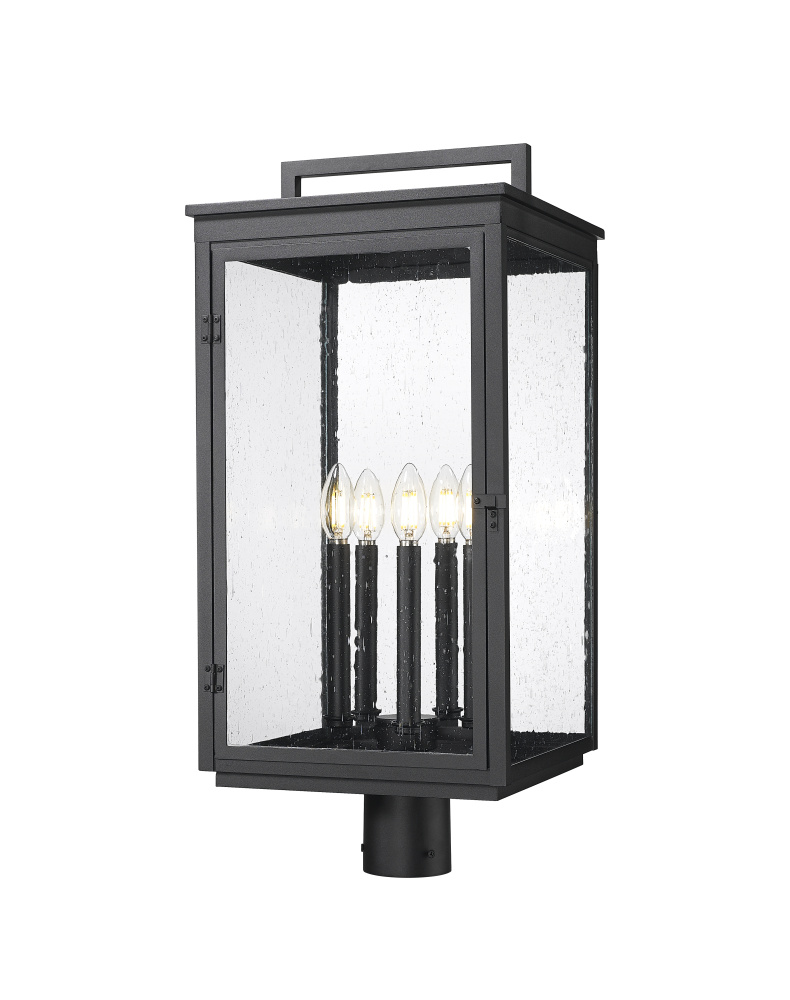 5 Light Outdoor Post Mount Fixture