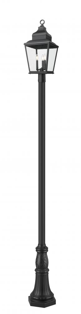 3 Light Outdoor Post Mounted Fixture