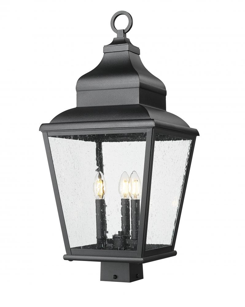 3 Light Outdoor Post Mount Fixture