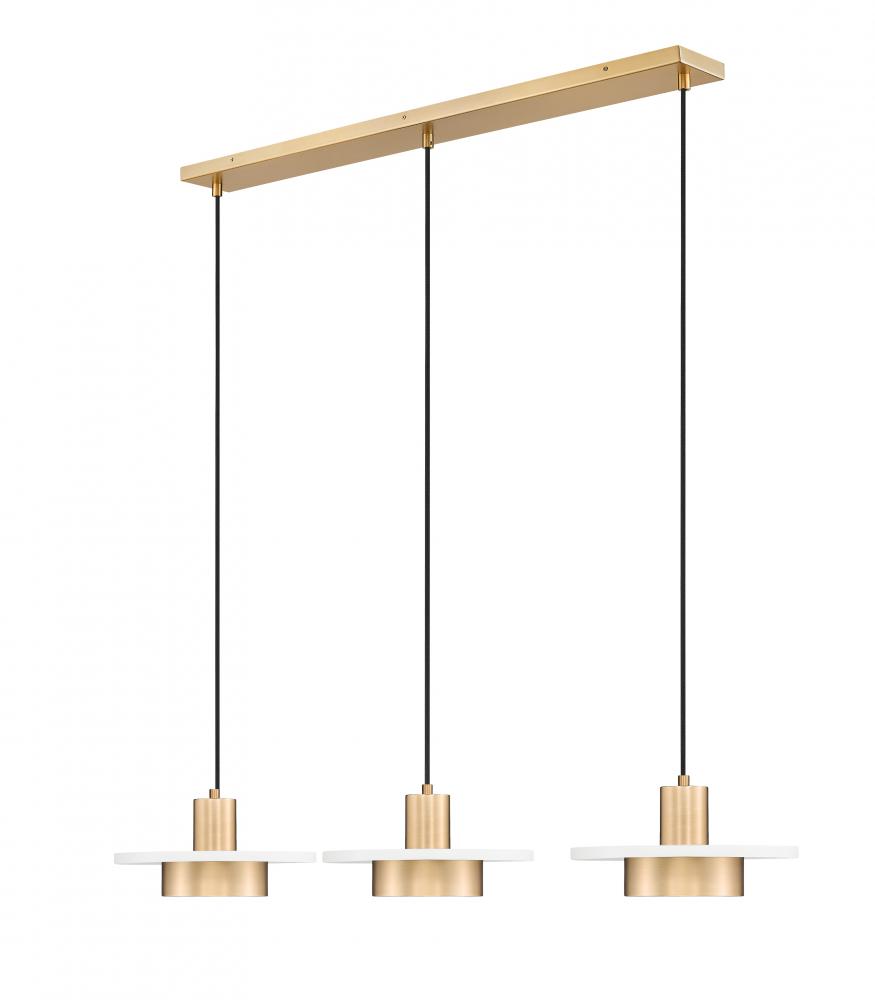 3 Light Linear Chandelier