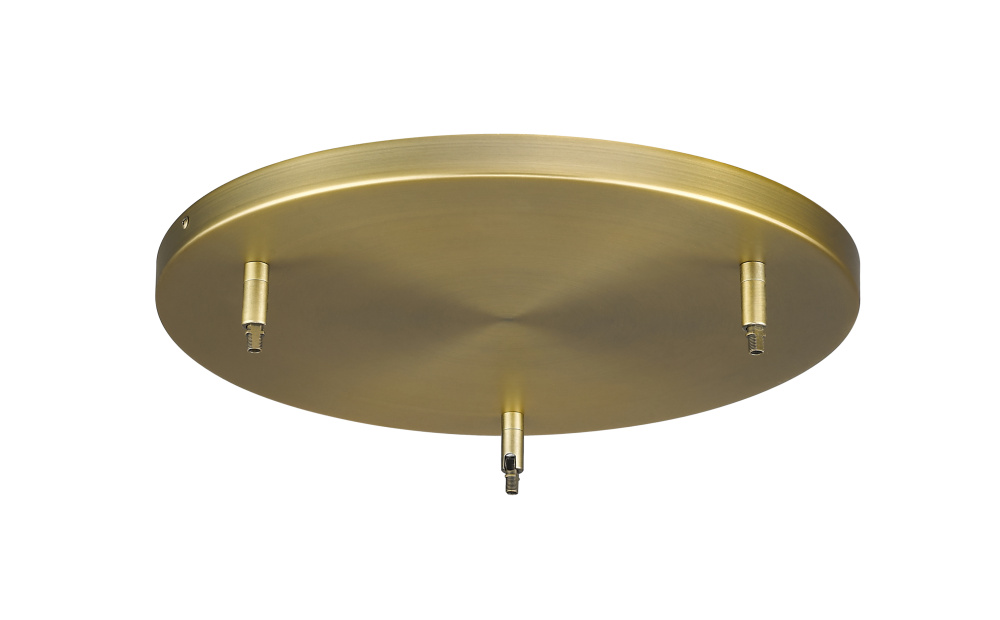 3 Light Ceiling Plate