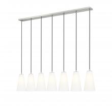 Z-Lite 3043P6-7L-BN - 7 Light Linear Chandelier