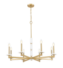 Z-Lite 3045-8MGLD - 8 Light Chandelier