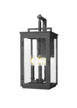 Z-Lite 5019M-BK - 3 Light Outdoor Wall Light