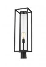 Z-Lite 584PHBR-BK - 1 Light Outdoor Post Mount Fixture