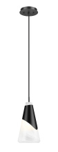 Z-Lite 828P6-MB - 1 Light Pendant